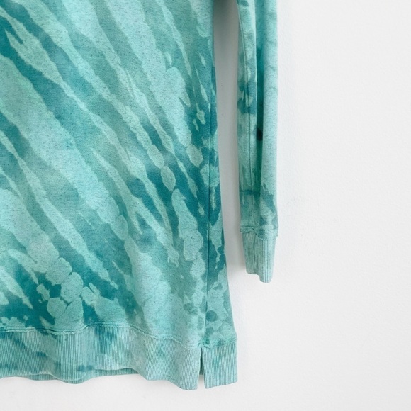Soft Surroundings Turquoise Long Sleeves Sweatshirt Tunic Size Xsmall - Picture 6 of 16